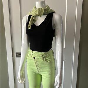 Agolde Criss Cross Denim Pants NWT